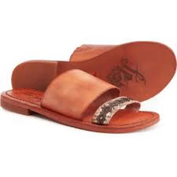 Free People | Saturday Sandals - Leather Ginger Various Sizes Available - Picture 1 of 7